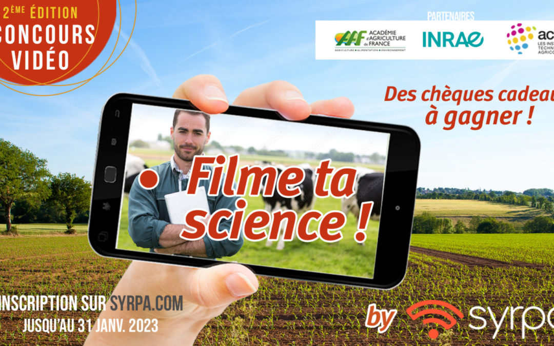Participez à la 2ème édition du concours « Filme ta science »
